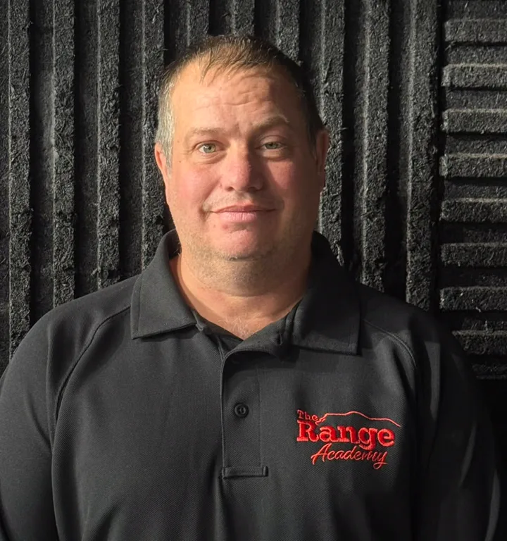 Derek Brodeur, firearms instructor at The Range Academy