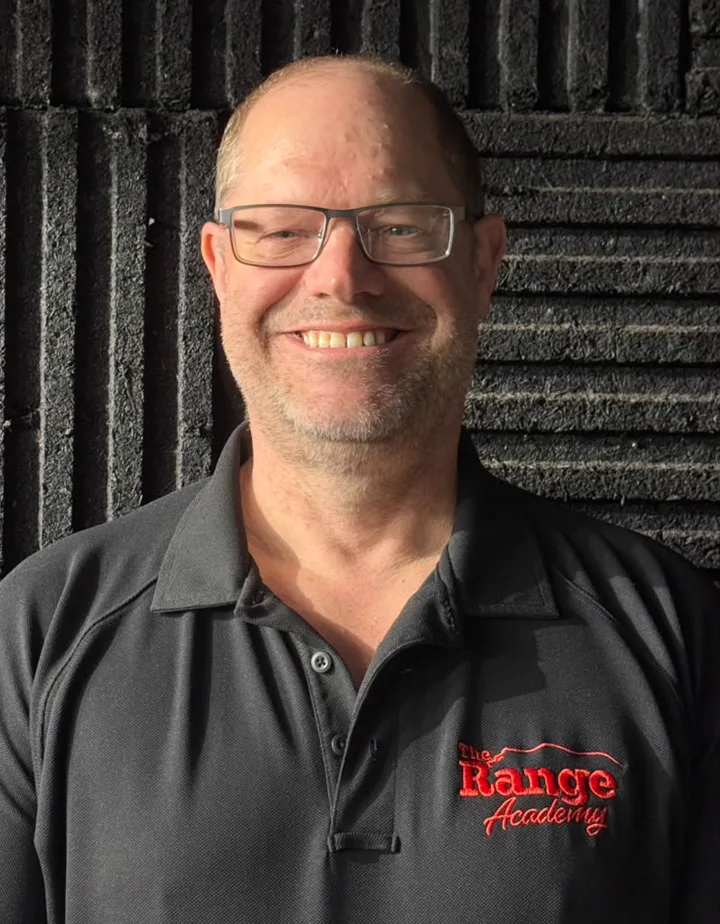 Mark Archambault, firearms instructor at The Range Academy