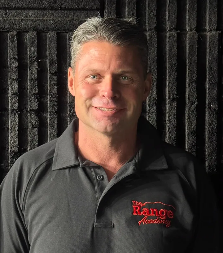 Shawn Driscoll, firearms instructor at The Range Academy