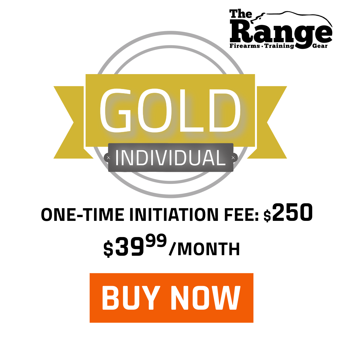 Gold Individual RI Gun Range Membership Signup